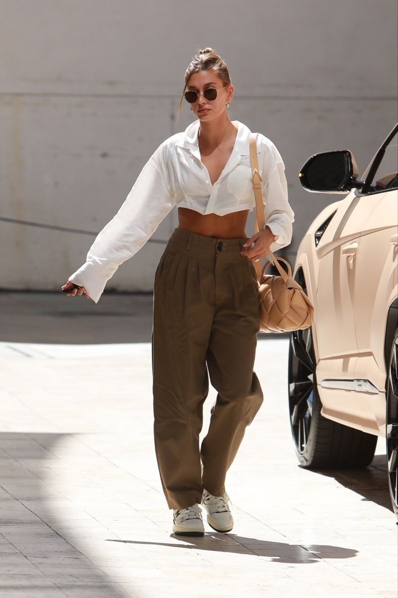 Hailey Bieber Inspired K-Fashion Look #46