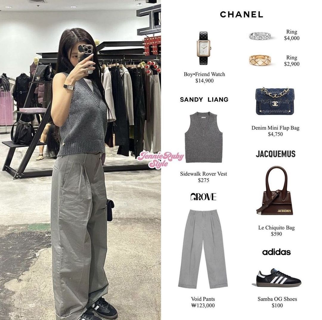 Jennie Inspired K-Fashion Look #9