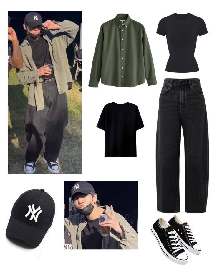 Jungkook Inspired K-Fashion Look #15