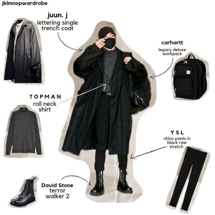 Jungkook Inspired K-Fashion Look #18