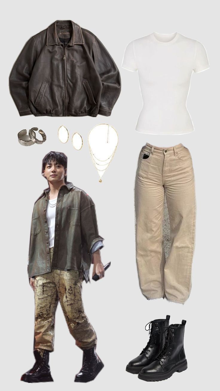 Jungkook Inspired K-Fashion Look #19
