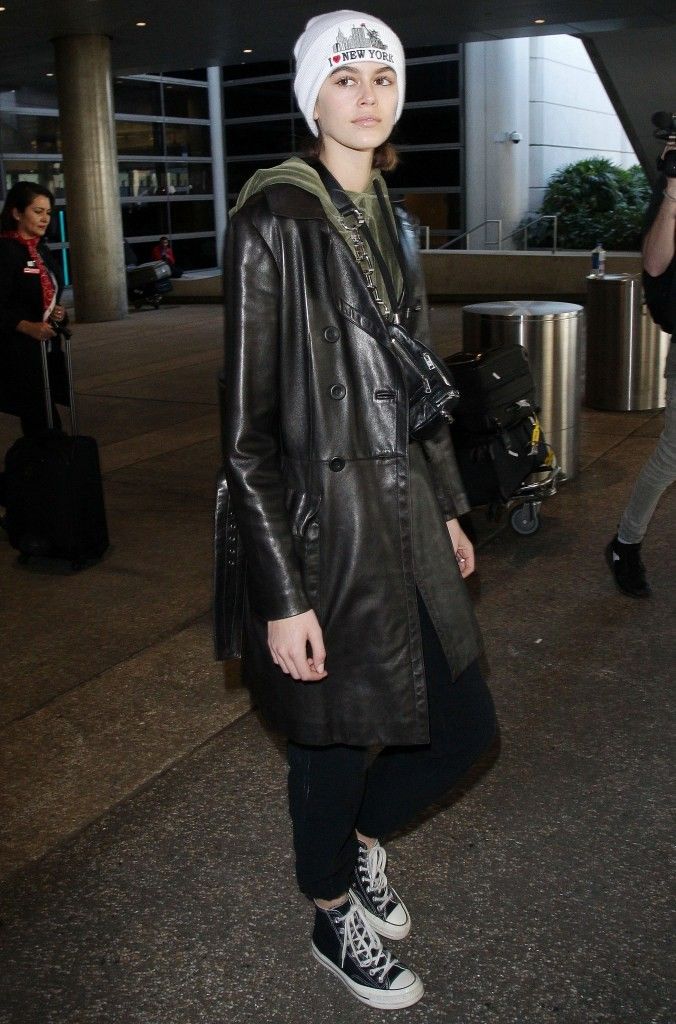 Kaia Gerber Inspired K-Fashion Look #1