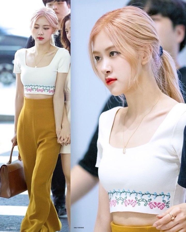 Rose Inspired K-Fashion Look #8