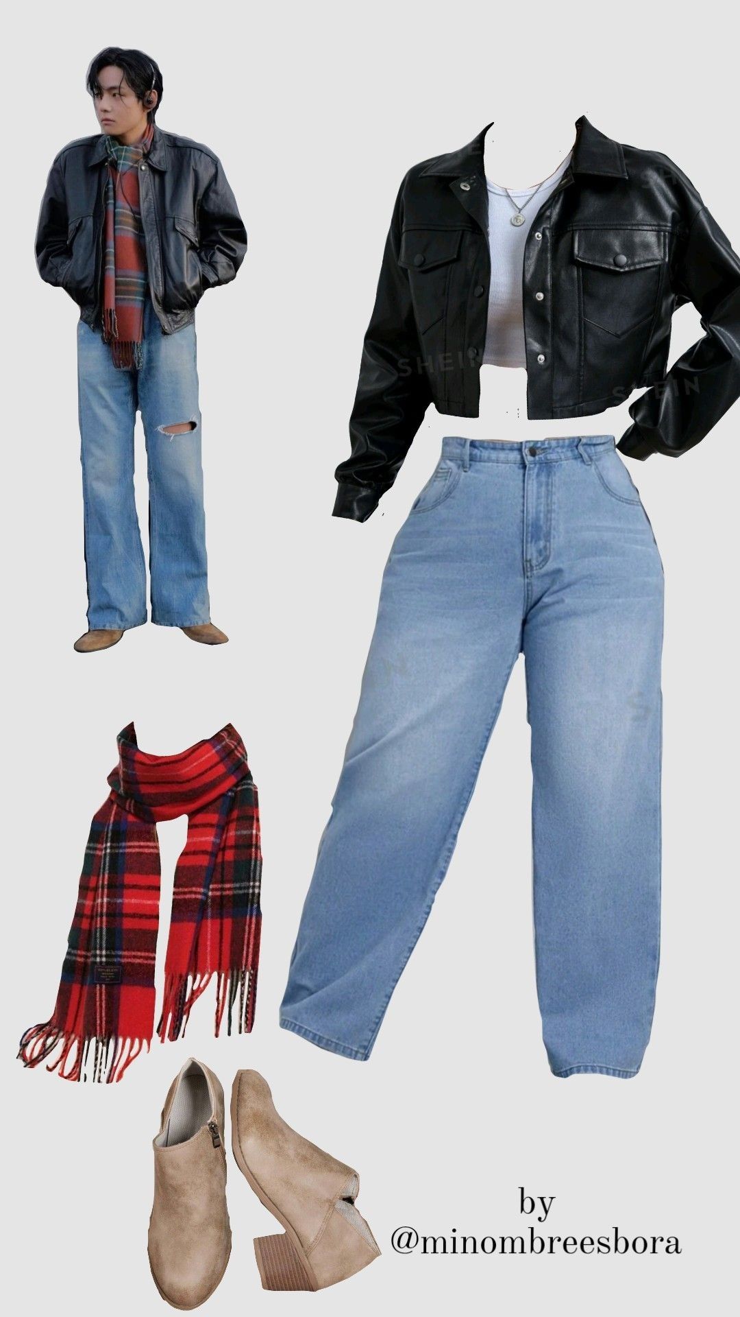 V Inspired K-Fashion Look #7