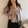 Cloud Nine - V-Neck Single-Breasted Knit Cardigan