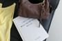 TangTangBags - Set: Plain Faux Leather Shoulder Bag + Bag Charm